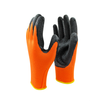 Hespax Industrial Latex Coated Winter Work Gloves Comfort